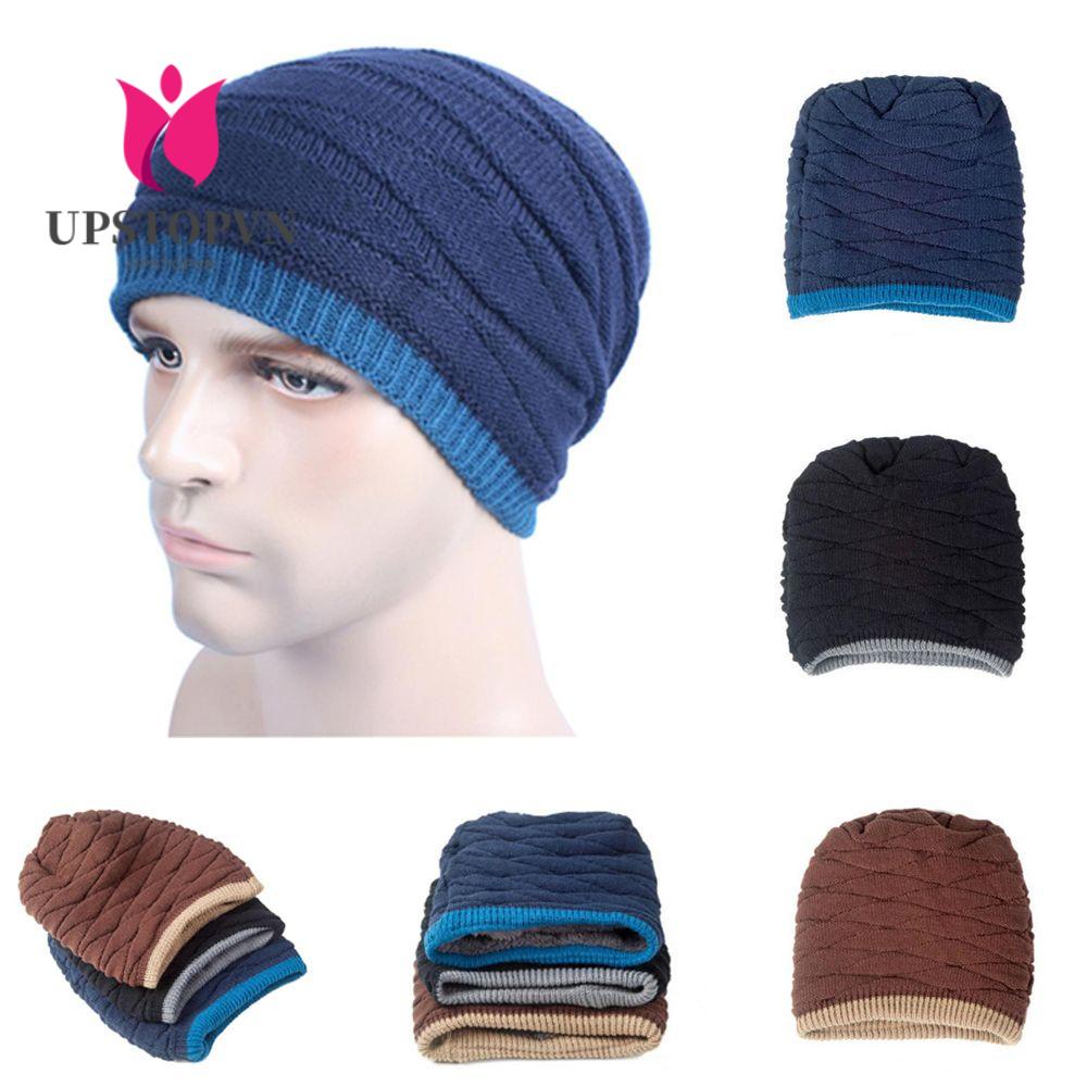 Mũ Len Trùm Đầu Co Giãn Thời Trang Cho Nam Và Nữ
