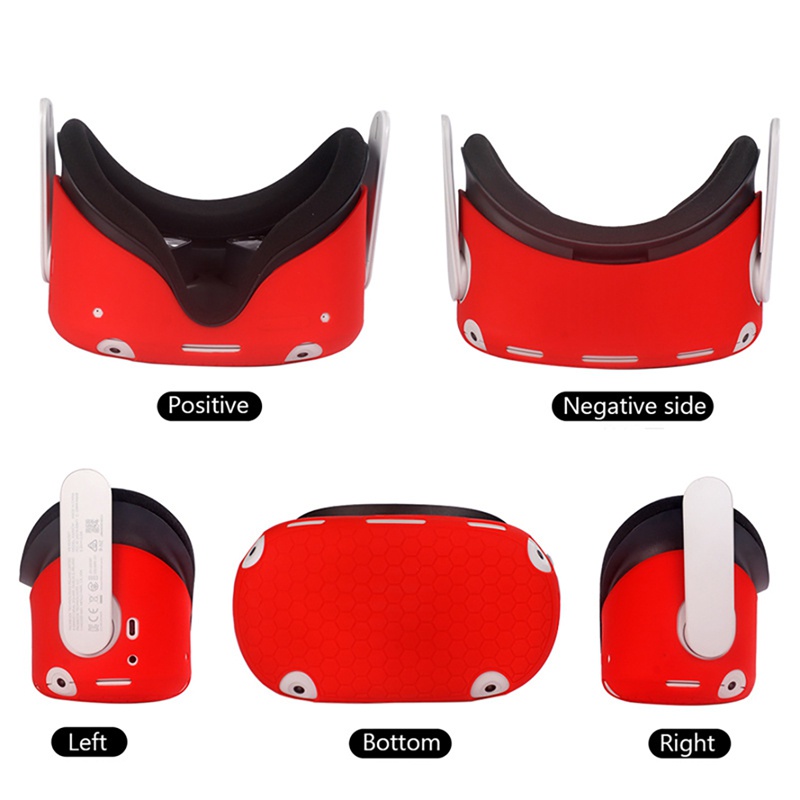 Vỏ Silicon Bảo Vệ Cho Tay Cầm Chơi Game Thực Tế Ảo Oculus Quest 2 VR