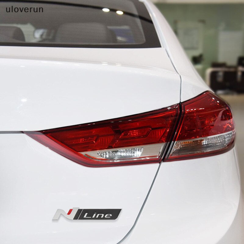 Huy Hiệu Kim Loại 3D Trang Trí Thân Xe Hơi Hyundai N LINE i30 i20 vn