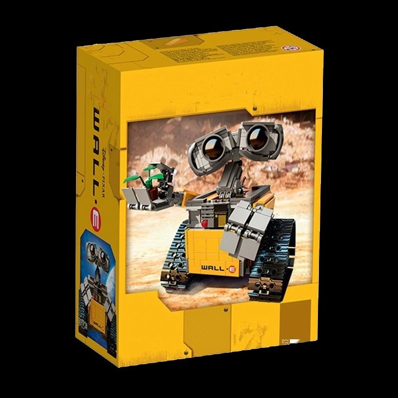 GO Phim Lớn WALL-E Wally Robot Đồ Trang Trí Lắp Ráp Đồ Chơi Mô Hình Cậu Bé 21323 Khối Xây Dựng