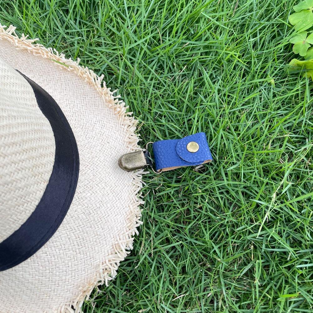 Kẹp Nón / Ba Lô / Túi Xách Bằng Da Đa Năng Sáng Tạo Thông Dụng Khi Đi Bộ Đường Dài