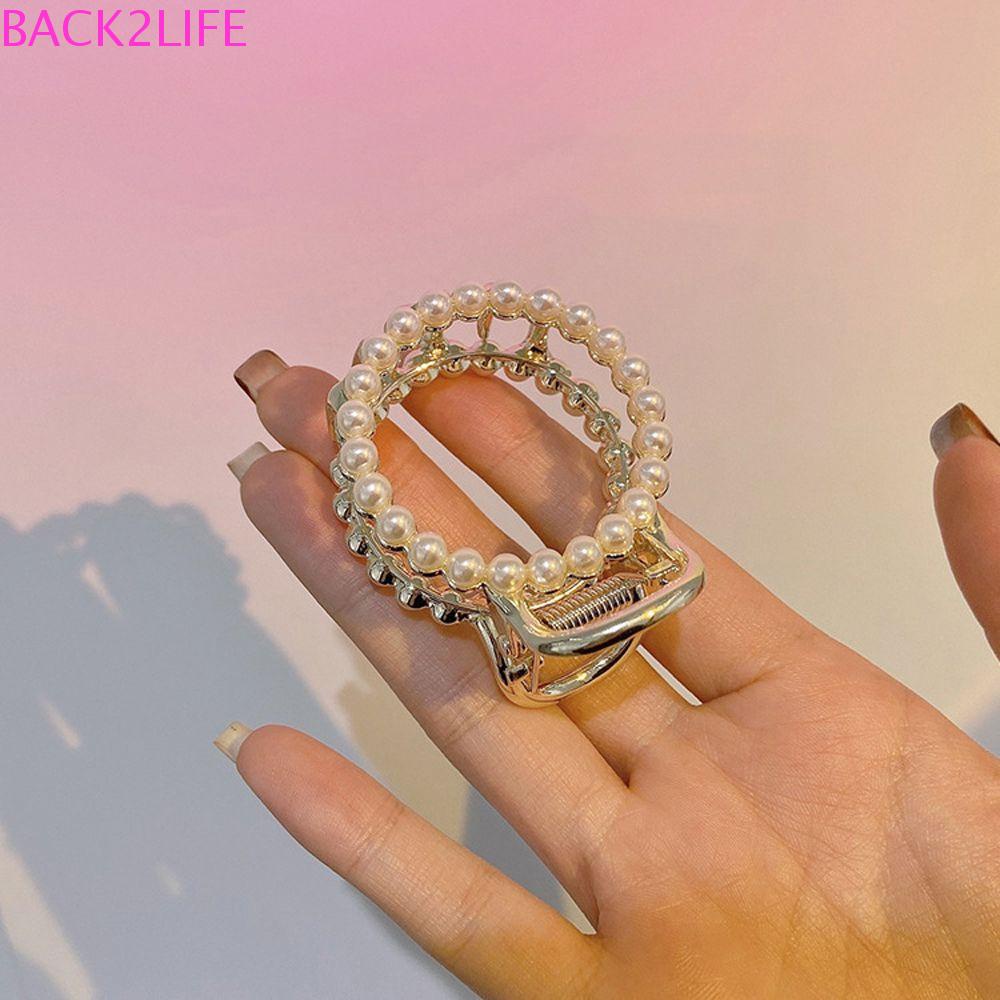 Kẹp Tóc Hình Cá Mập Tròn Kiểu Retro Pháp Xinh Xắn Cho Nữ 2life