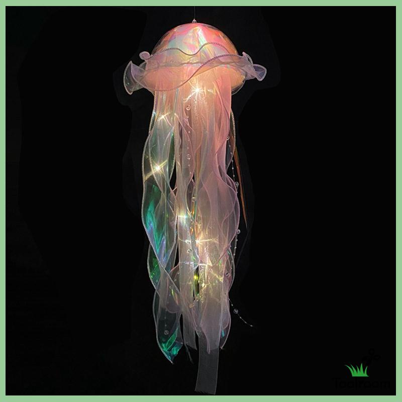 [Toolroom] Đèn Lồng Sứa Biển DIY Cho Phòng Ngủ Màu Xanh Dương