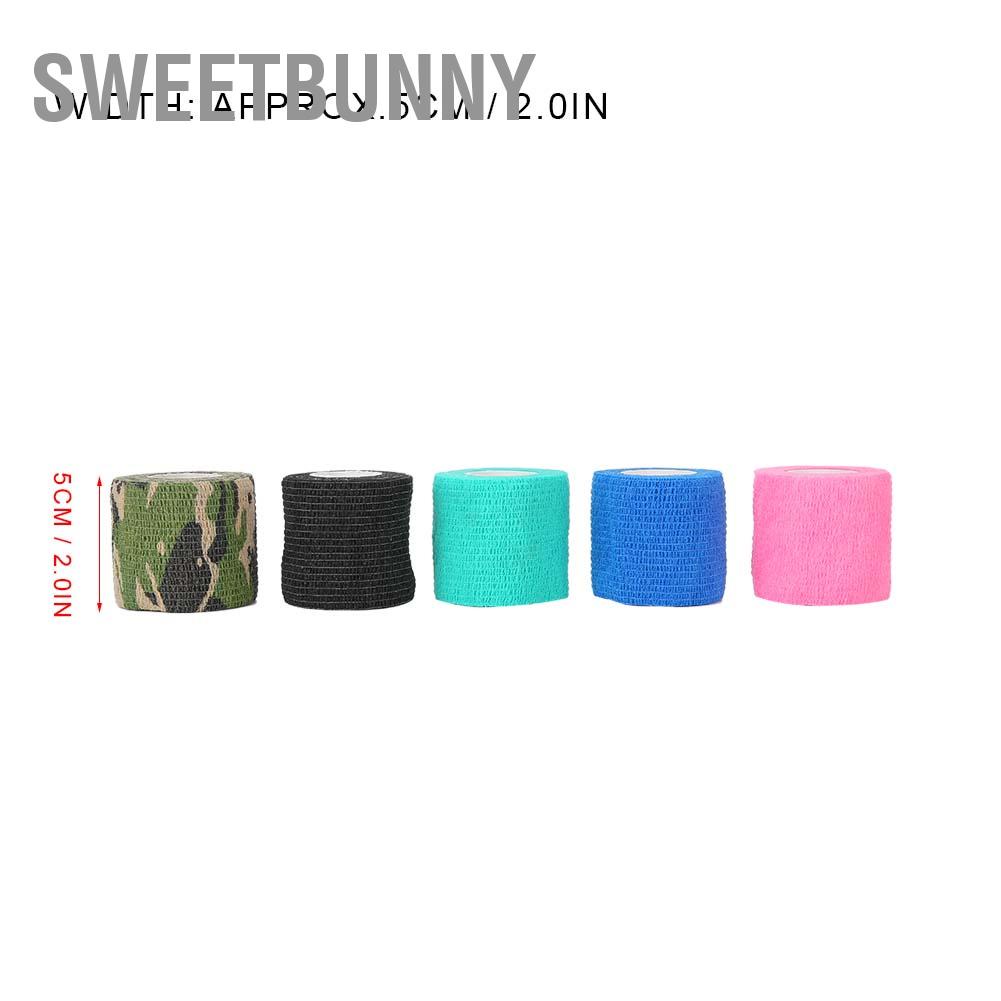 SweetBunny 5 Chiếc Dùng Một Lần Tự Dính Hình Xăm Băng Cầm Bao Quấn Cung Cấp