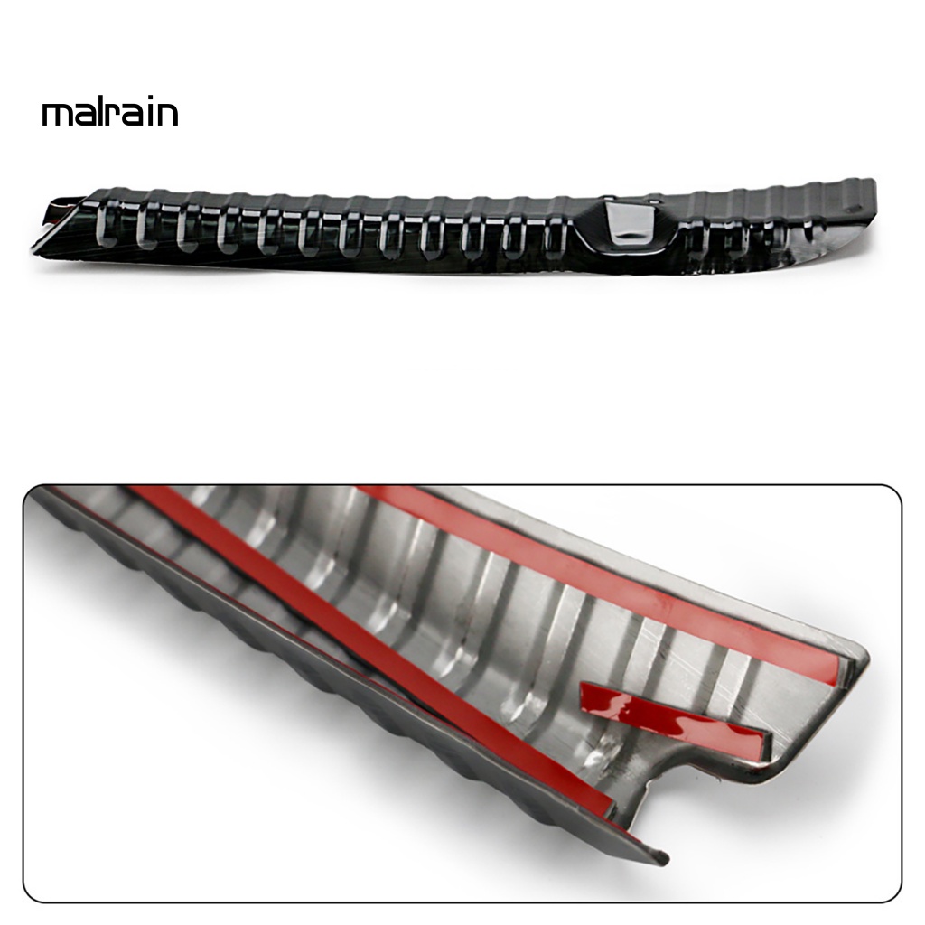 Bộ 2 Tấm Chắn Bảo Vệ Hai Mặt Bằng Thép Không Gỉ Chống Trầy Cho Tesla Model3 2019-2021