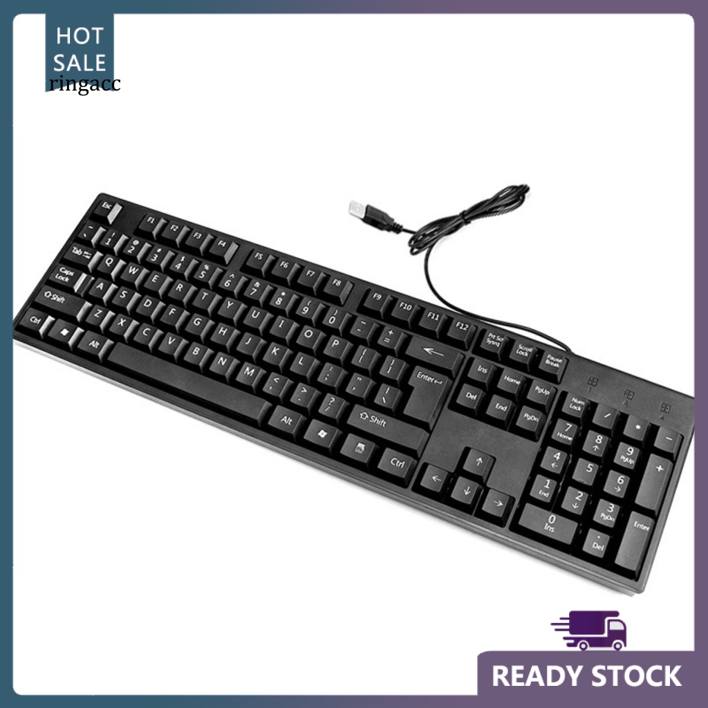 Bàn PhíM RGA 104 PhíM Không ThấM NướC Có Dây Cho Laptop / Pc