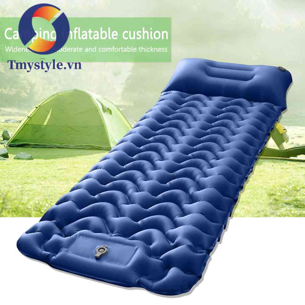 Nệm Ngủ Bơm Hơi TPU Nylon Tự Phục Hồi Có Thể Gấp Gọn Dùng Khi Đi Cắm Trại