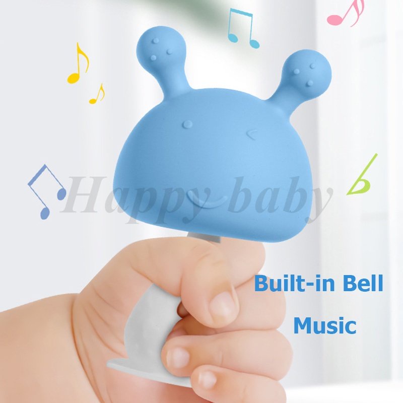 Đồ Chơi GặM NướU HìNh NấM BằNg silicone Cho Bé