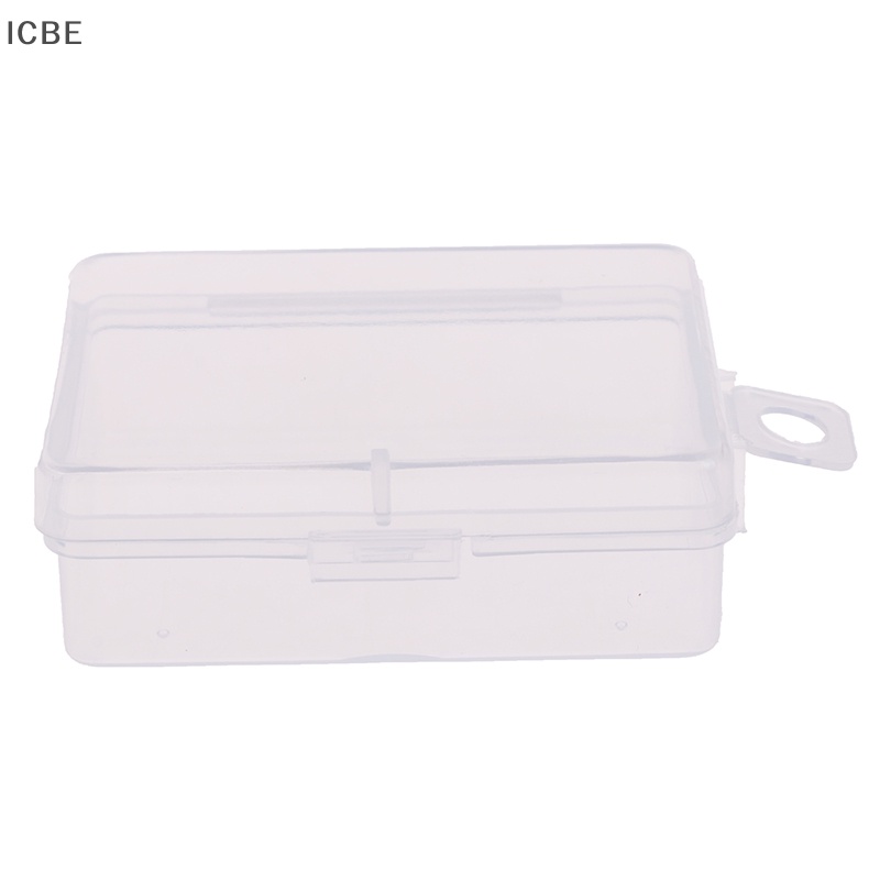 Set 10 Hộp Nhựa Hình Chữ Nhật Trong Suốt Dùng Đựng Trang Sức