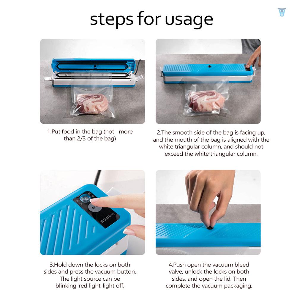 Máy Hút Chân Không Bảo Quản Thực Phẩm Tự Động Tiện Lợi