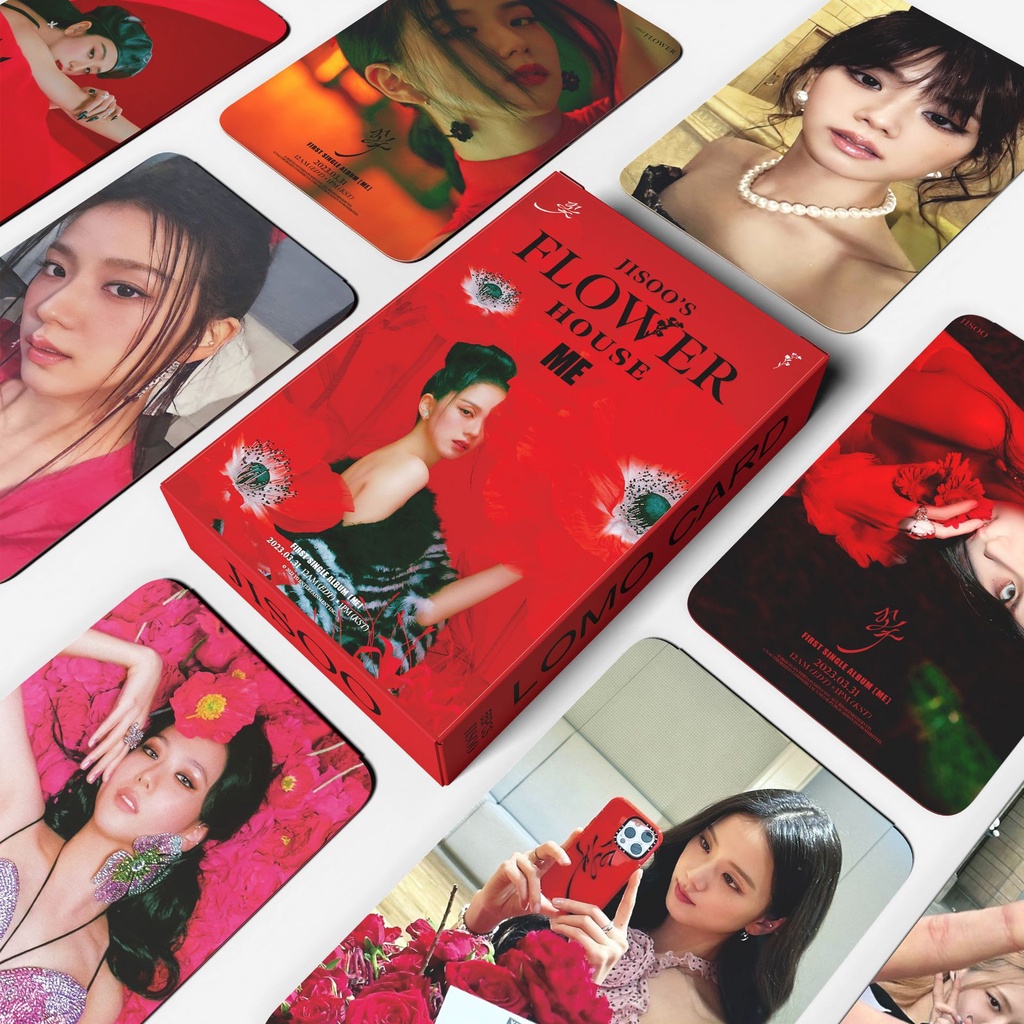 Blackpink Jisoo Solo Album《ME》Photocard Lomo Card Postcard