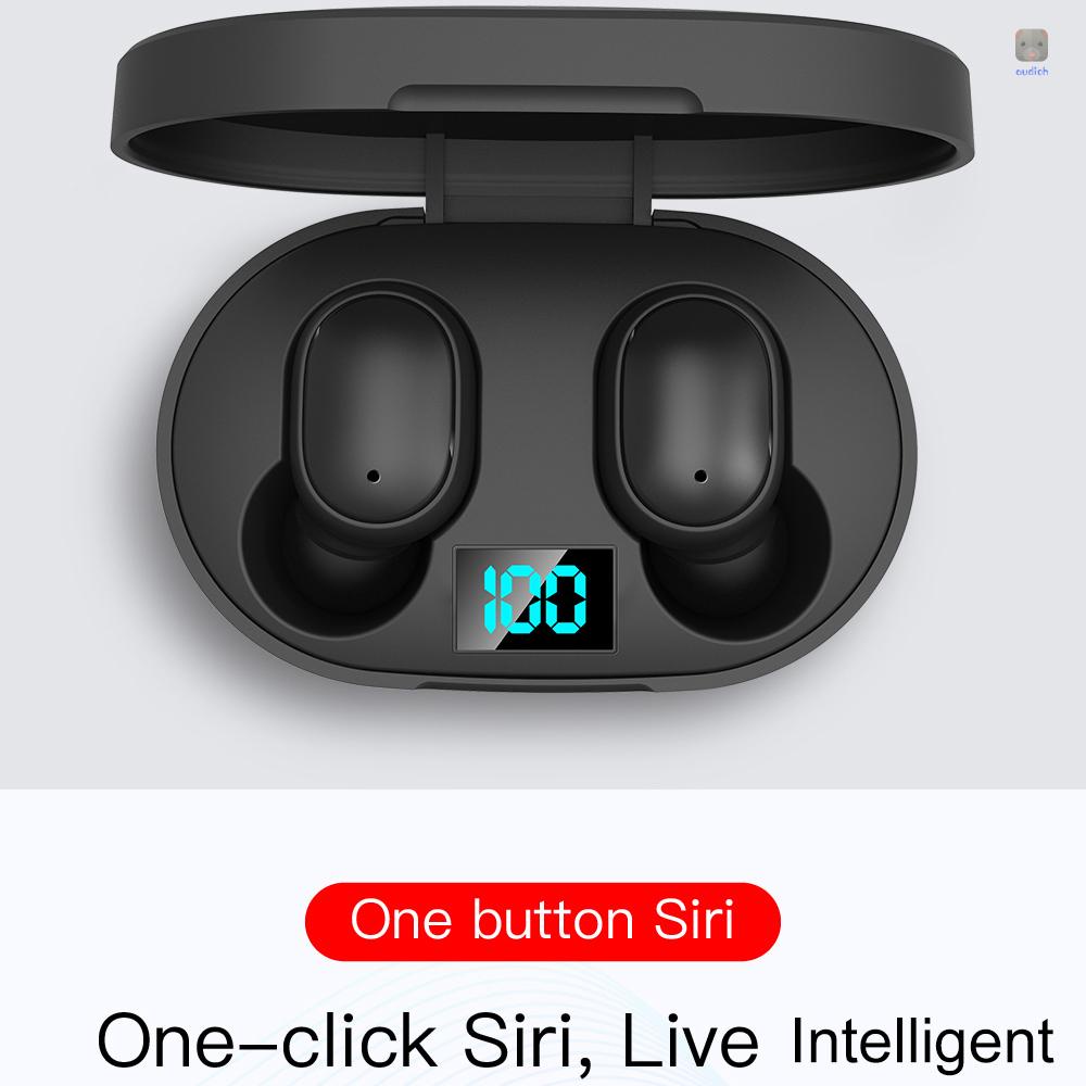 Tai Nghe Nhét Tai E6S BT5.0 6mm Kèm Hộp Sạc 280mAh