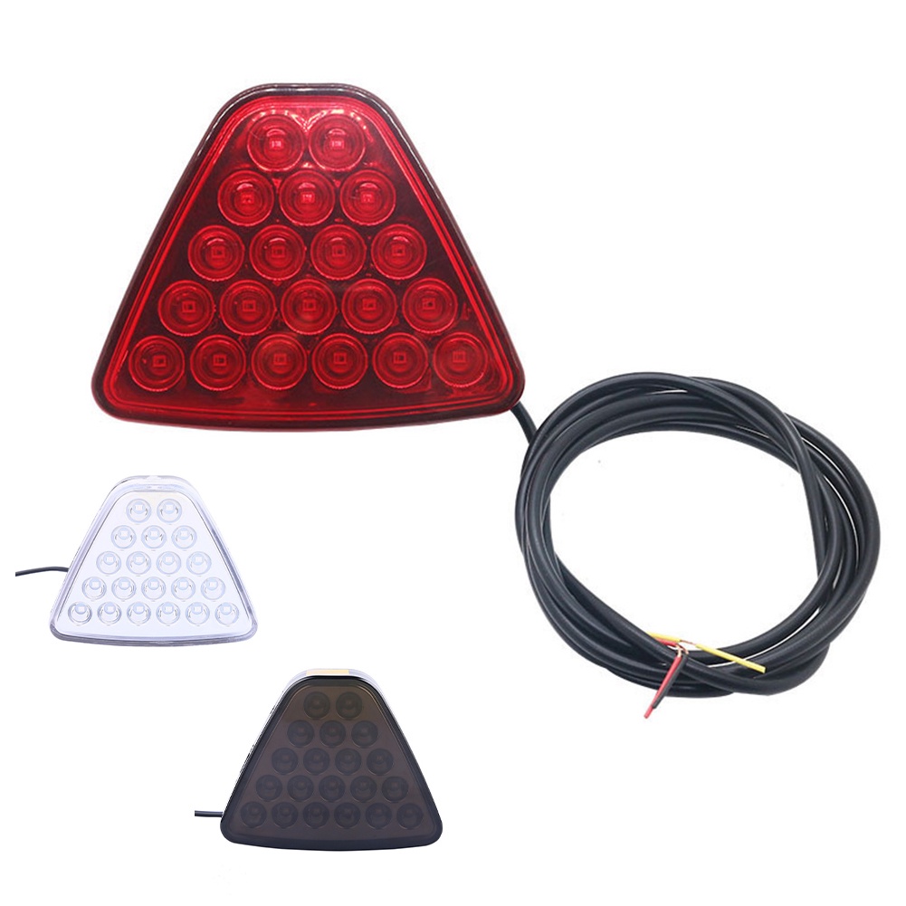 Đèn Phanh Đuôi Xe Hình Tam Giác Thay Thế Cho Xe Mô Tô