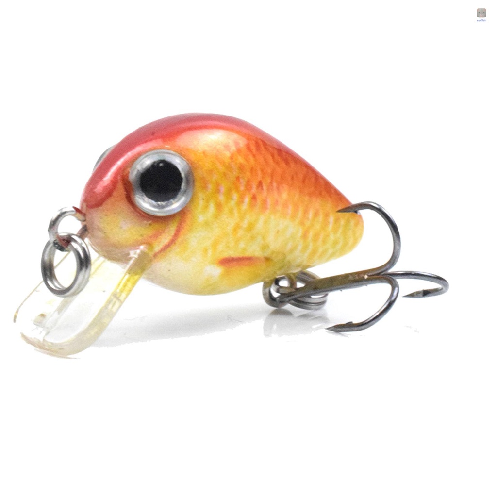 Mồi Giả Câu Cá 3D Bằng Nhựa Cứng 1.1 in / 0.06 oz