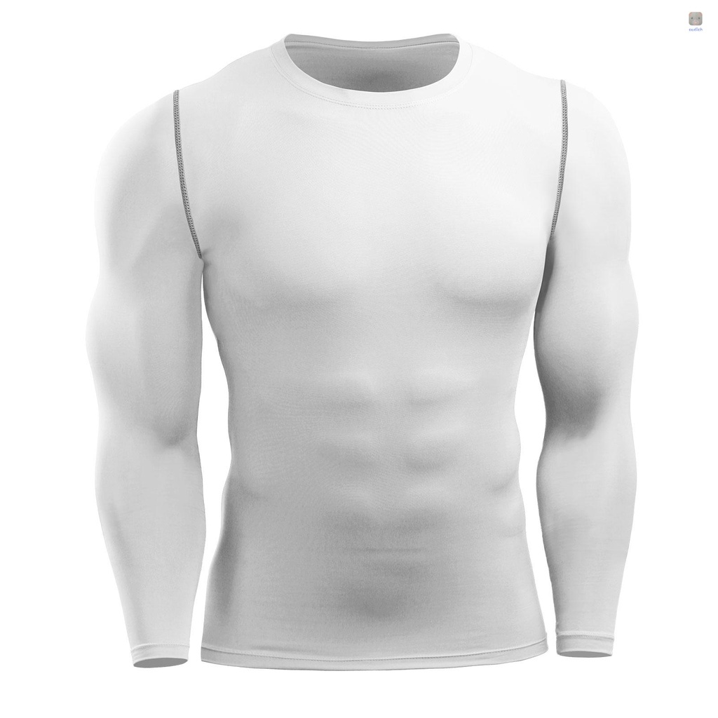 Set 3 Áo Thun Thể Thao Dài Tay Khô Nhanh Chống Ẩm Cho Nam