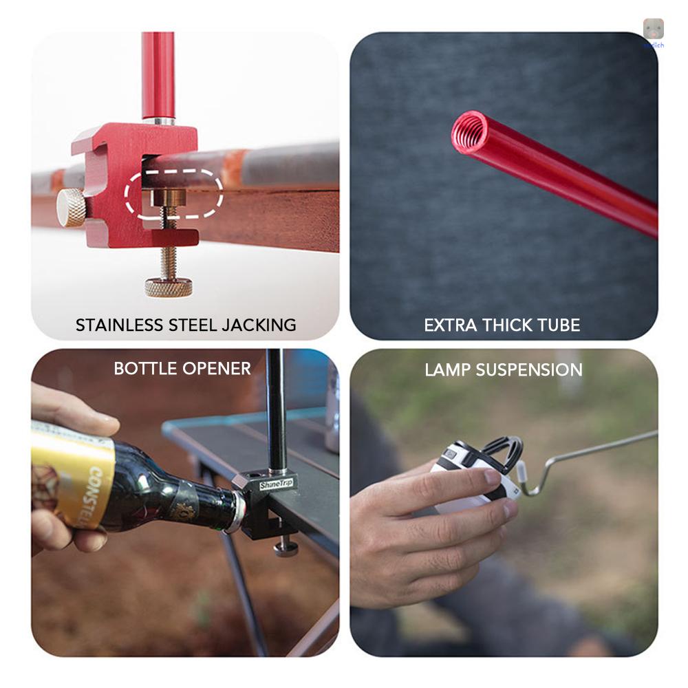 Đèn Gấp Gọn Siêu Nhẹ Bằng Nhôm Siêu Bền Tiện Dụng Mang Theo Du Lịch Dã Ngoại / Cắm Trại