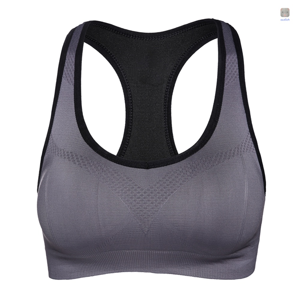 Áo Ngực Thể Thao Không Gọng Có Mút Đệm Thoáng Khí Hình Chữ I Thời Trang Cho Nữ