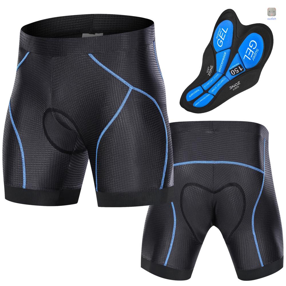 Quần Short Có Mút Đệm 3D Chống Trượt Tiện Dụng Cho Nam Chạy Xe Đạp