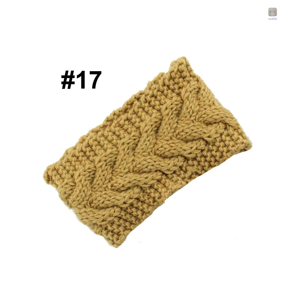 Băng Đô Len Giữ Ấm Tai Màu Trơn Thời Trang Cho Nữ #17