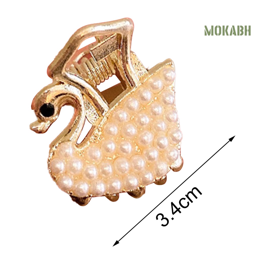 Kẹp Tóc Mini Đính Ngọc Trai Giả Kiểu Dáng Đơn Giản Xinh Xắn