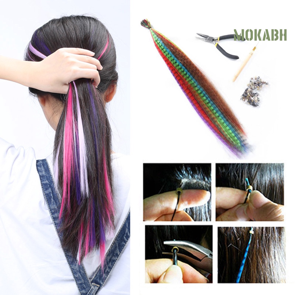 1 Bộ Dụng Cụ Tạo Kiểu Tóc Có Móc Treo Gọn Nhẹ Nhiều Màu Sắc