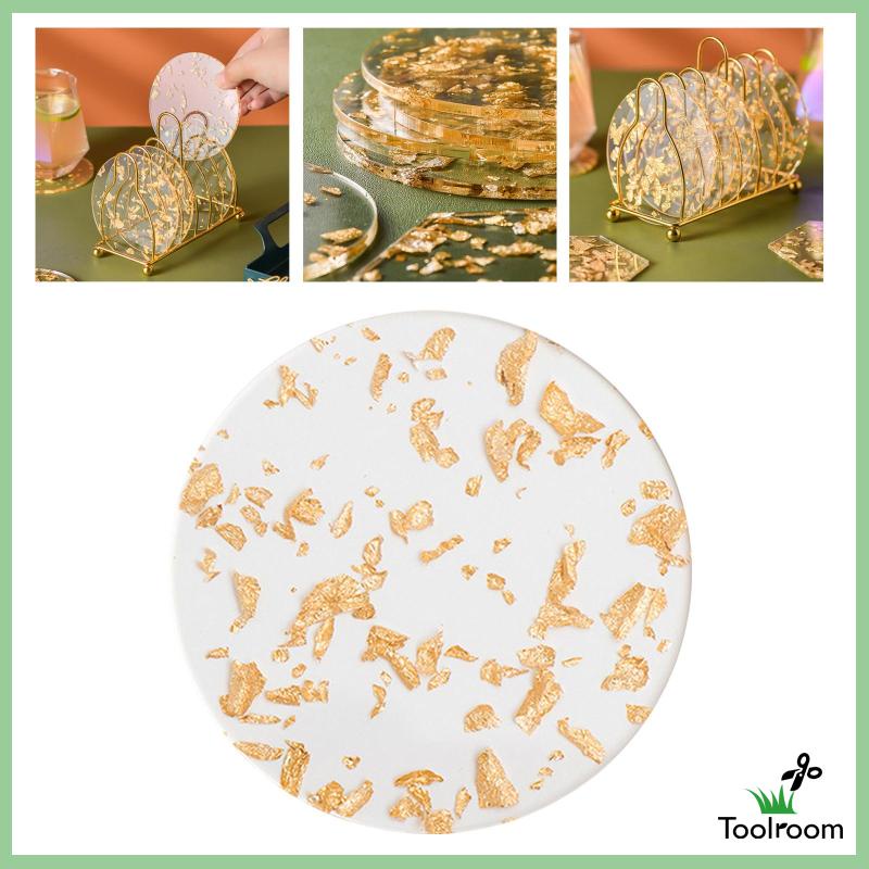 Đế Lót Cốc Bằng Acrylic Trong Suốt Tiện Dụng Cho Gia Đình / Văn Phòng