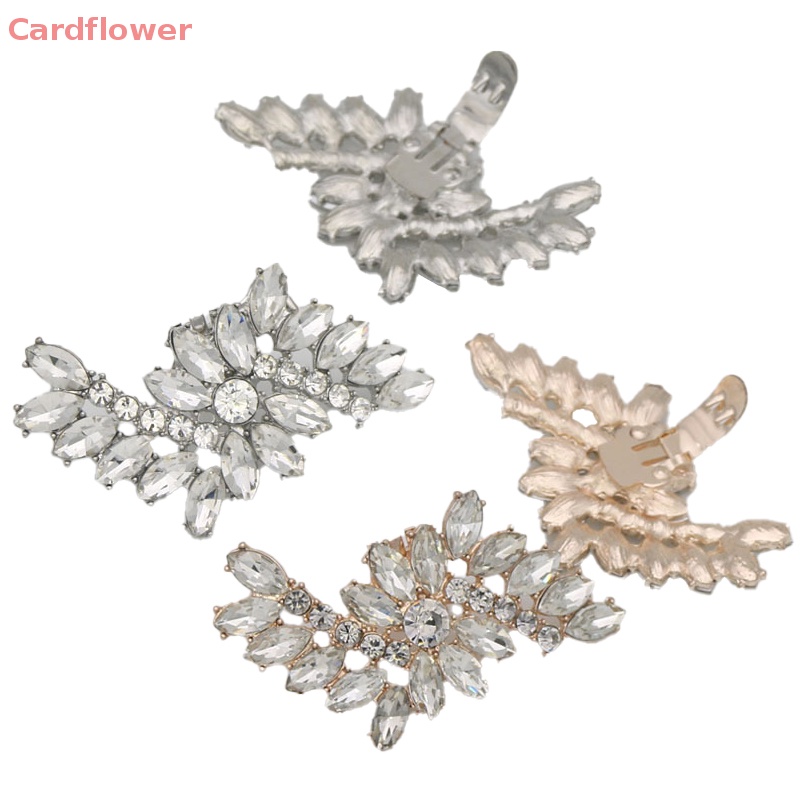 1 Kẹp Đính Đá Lấp Lánh Trang Trí Giày Cao Gót Cho Cô Dâu Mới