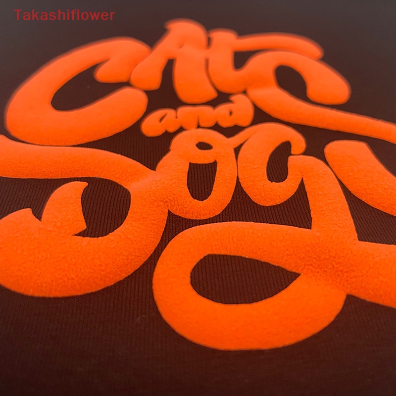 (Takashiflower) Miếng Dán Chuyển Nhiệt HTV Vinyl Phát Sáng Trong Bóng Tối 3D Cho Áo Phông Cricut Cameo 4 Loại Tấm Màu