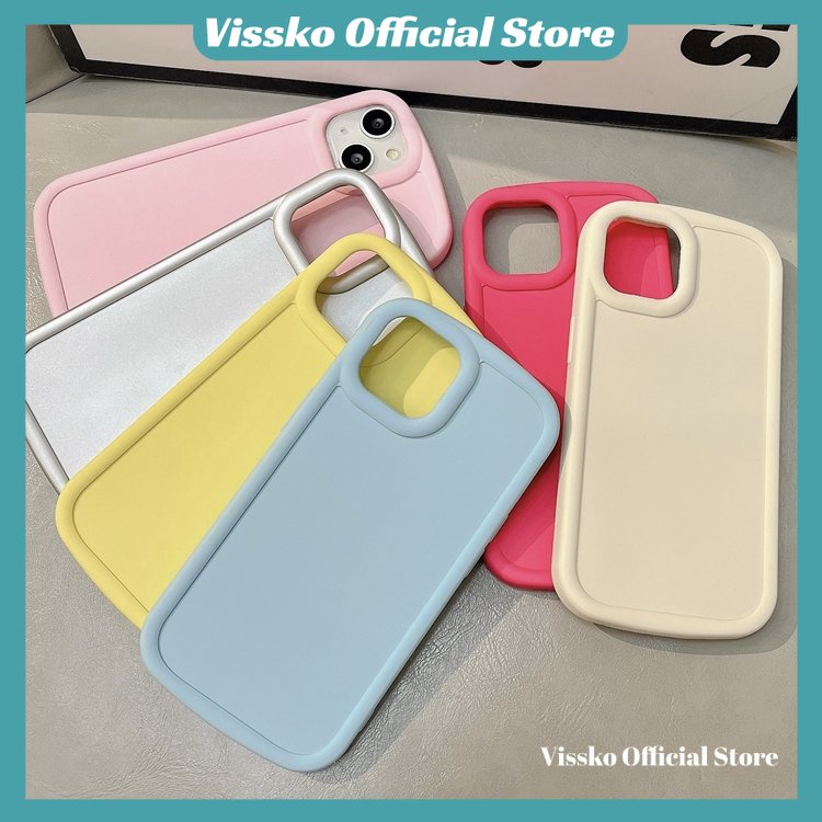 Ốp Điện Thoại Tpu Viền Dẻo Màu Macaron Bảo Vệ Cho iPhone 14 Pro Max 13 ProMax 12 12Pro 11 Pro Max