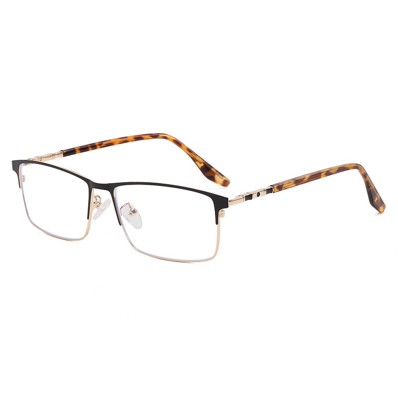 Kính Chống Ánh Sáng Xanh Gọng Kim Loại Phong Cách Doanh Nhân Cho Nam