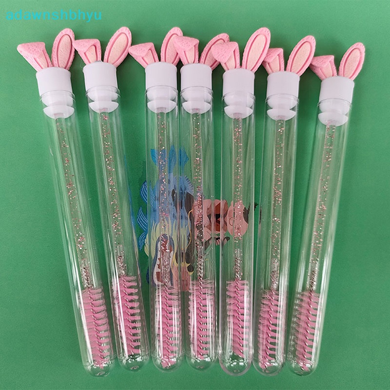 Mascara Chuốt Lông Mi / Lông Mày adawnshbhyu Thiết Kế Tay Cầm Hình Tai Thỏ Đính Pha Lê