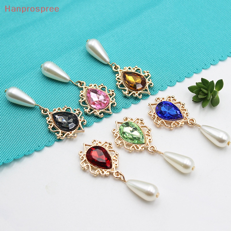 Ghim Cài Áo Hợp Kim Hình Giọt Nước Và Hoa Sáng Tạo Thời Trang