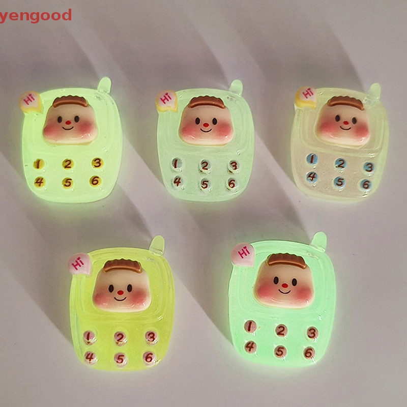 Set 5 Chiếc Điện Thoại Dạ Quang Mini Dùng Để Trang Trí Nhà Búp Bê