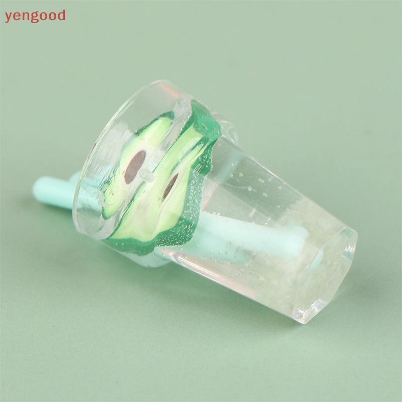 Set 2 / 10 Ống Hút Mini Bằng Resin Màu Dạ Quang Dùng Làm Trang Sức DIY