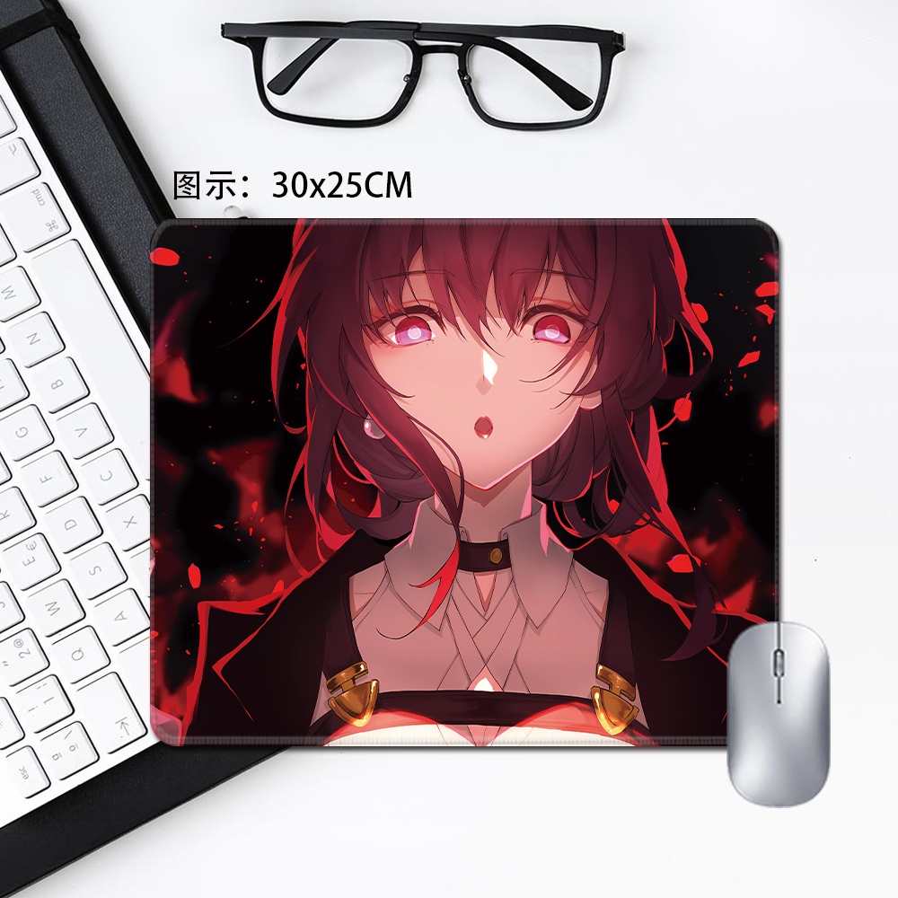 Honkai: Star Rail Small size Mouse pad Blade diy Kafka table mat Jing Yuan ACGN Herta game March 7th Computer keyboard pad Dan Heng anime Fu Xuan animation Bailu Bronya Seele