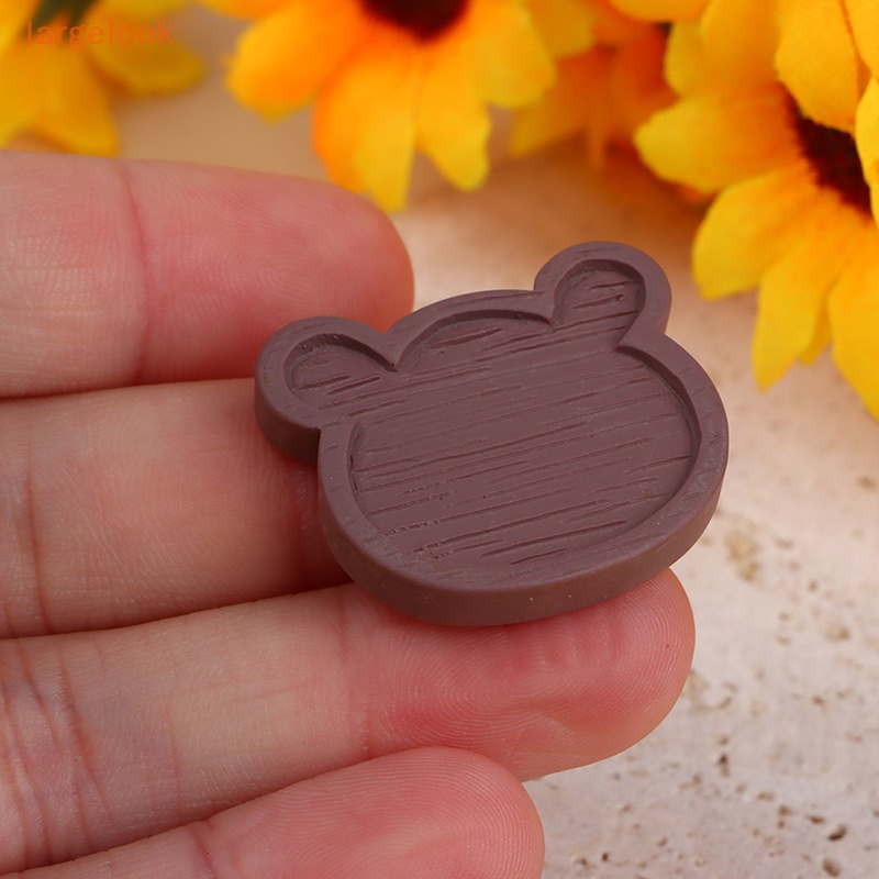 Set 5 Khay Nướng Bánh Mini Bằng Gỗ Màu Sắc Dành Cho Nhà Búp Bê