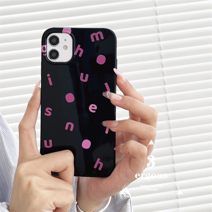 Ốp Điện Thoại TPU Mềm Màu Kẹo Đơn Giản Sáng Tạo Cho IPhone 14 13 12 11 Pro Max SE2020 X XR Xs Max 7 8 6 6s Plus