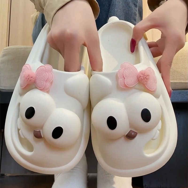 ISAHINI dép nữ dép bánh mì dép nữ dép đi trong nhà đế mềm chống trượt 23Z23060603