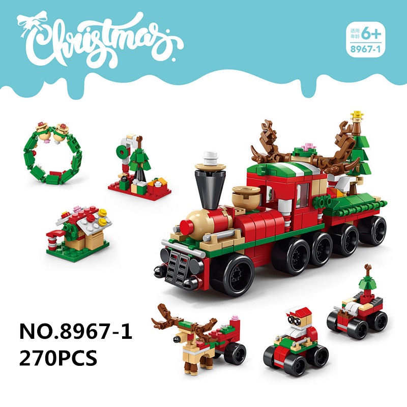 Gorock DIY Khối Xây Dựng Giáng Sinh Đáng Yêu DIY Wonderland Với Kawaii Cho Trẻ Em!