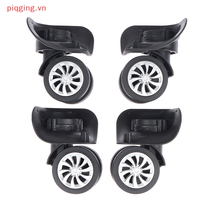 Set 4 Bánh Xe Xoay 360 Độ Cho Vali Hành Lý