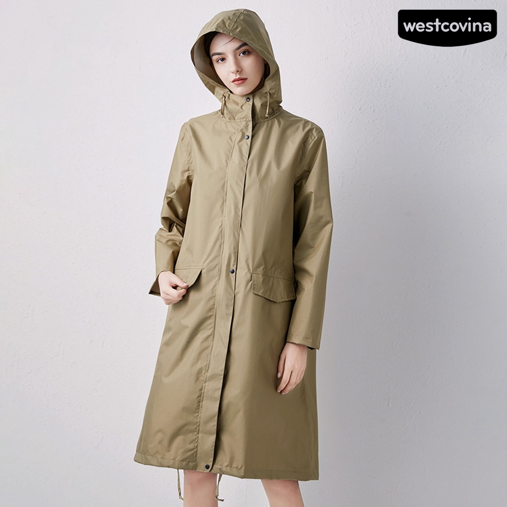 [COD]☁Áo Mưa Màu Sắc Trơn Chất Liệu Polyester 210D Chống Thấm Nước Tiện Dụng Cho Nam Và Nữ