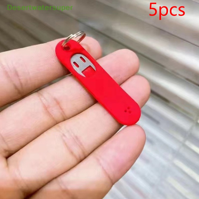 Bộ 3 / 5 Dụng Cụ Tháo Thẻ Đi Kèm Móc Khóa Chống Thất Lạc Tiện Dụng