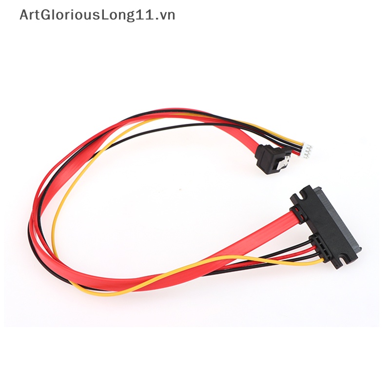 Cáp Dữ Liệu 2 Trong 1 7Pin SATA + Bộ Nguồn 4Pin 7 + 15 Pin 22P SATA CD / DVD HD 20 / 40cm