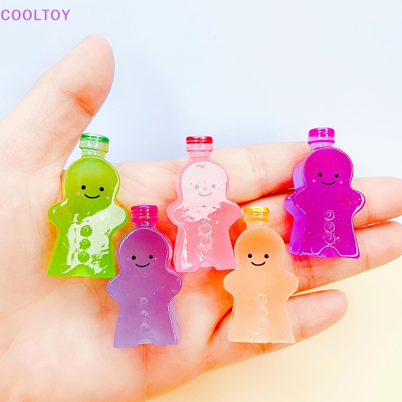 Cooltoy Bộ 2 Đồ trang trí Nhân Vật Gingerbread Man Hoạt Hình Phát Sáng Trong Bóng Tối Trang Trí Tiểu Cảnh