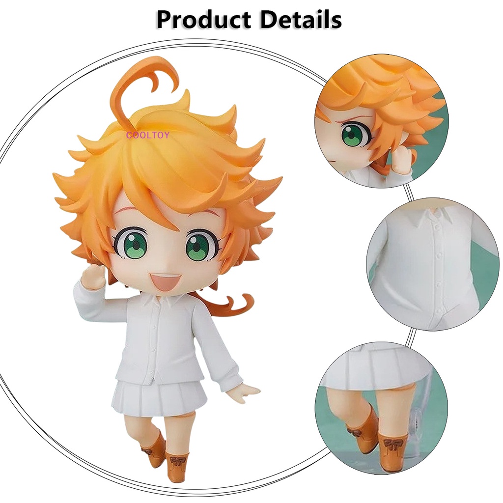 Cooltoy Nendoroid Q version 1092#Emma face-Mẫy Búp Bê Có Thể Di Chuyển Được Đóng Gói Bằng Tay. Áo Khoác Phao Thời Trang Trẻ Trung Cá Tính