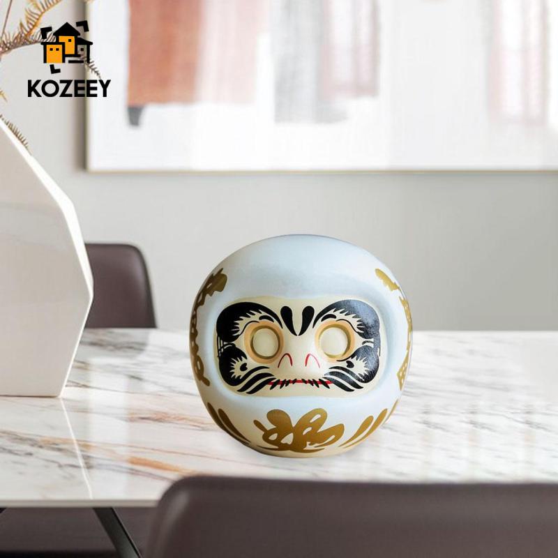 Búp bê Daruma KOZEEY phong cách Nhật Bản trang trí nhà hàng/ phòng ngủ