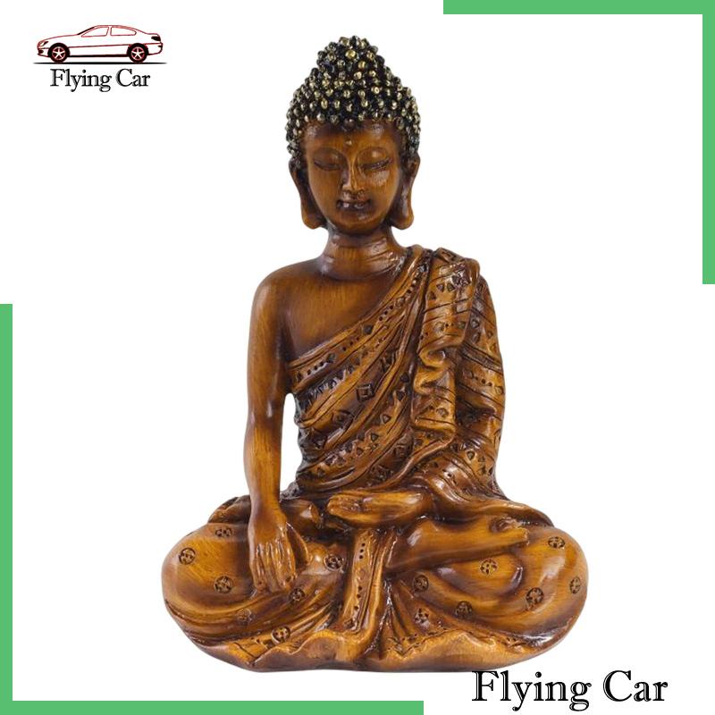 [Lzdjfmy2] Tượng Phật Thái Lan Bằng Nhựa Resin Trang Trí Phòng Khách Sân Vườn