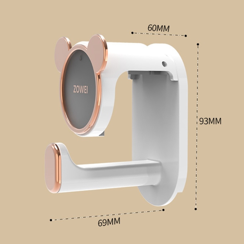 Móc Treo Đồ Dán Tường Tự Dính Chống Nước Chống Ẩm Sắp Xếp Gọn Gàng Cho Nhà Tắm