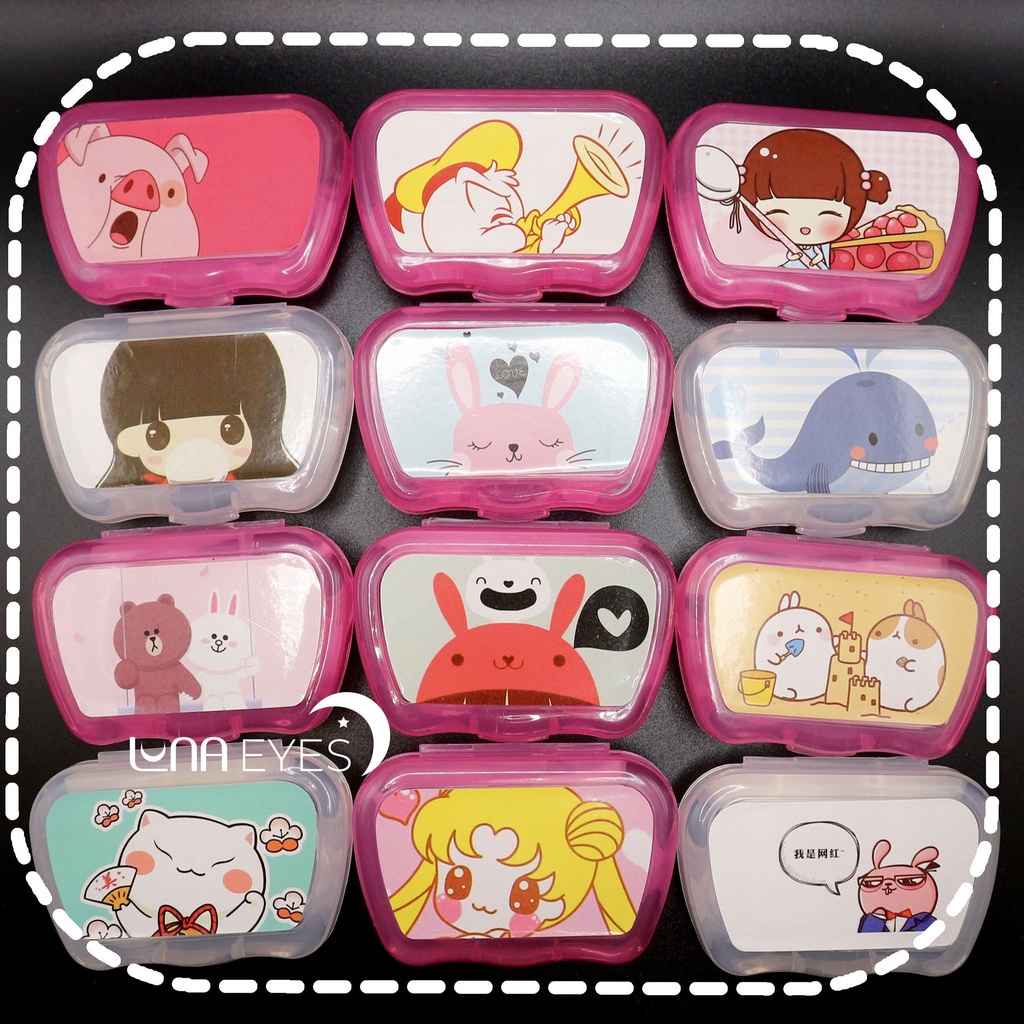 Khay gương mini có kèm dụng cụ đeo lens