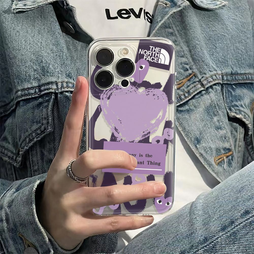 ✅Ốp Điện Thoại Dẻo Họa Tiết Trái Tim Phong Cách Đường Phố Chống Sốc Cho iPhone12 H41B 6Inplusmax 78 1314pro11